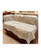 Linea Home Vendome Ριχτάρι Διθέσιου Καναπέ Ζακάρ 180x240εκ. Μπεζ