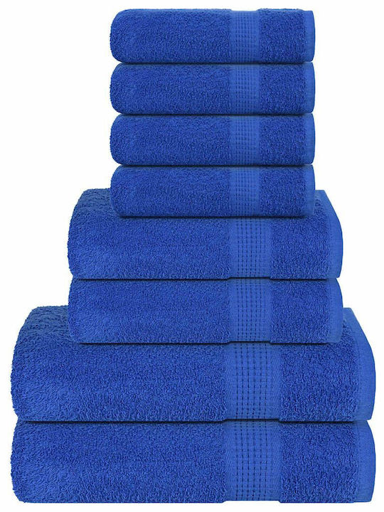 vidaXL Hand Towel Blue