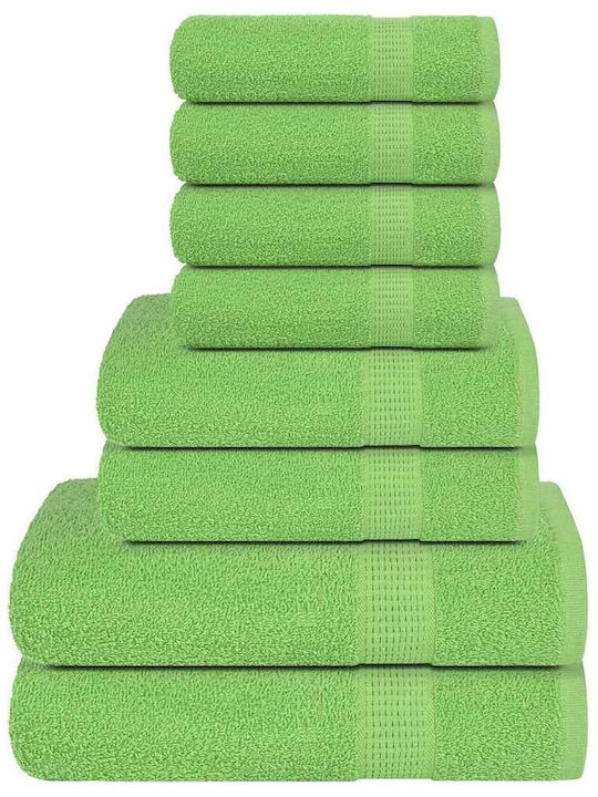 vidaXL Hand Towel Green