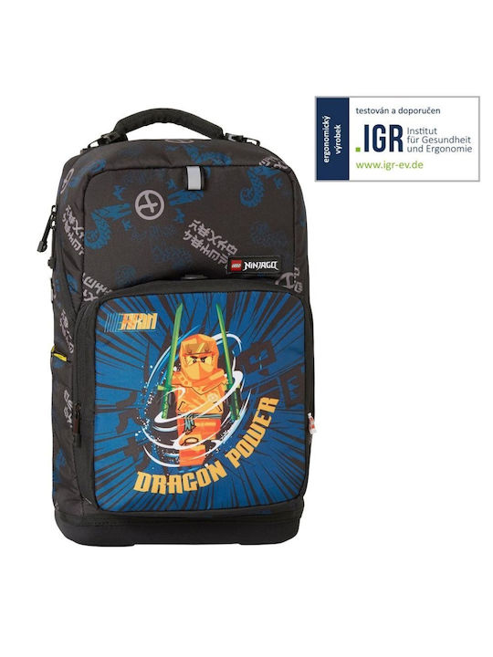 LEGO Optimo Plus Schulranzen Rucksack mit Flasc...
