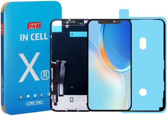 O ecran cu Mecanism Tactil pentru iPhone XR (Negru)