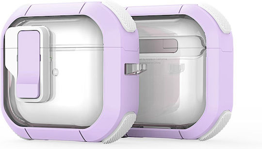 Dux Ducis PECN Silicone Case in Purple for Apple AirPods 4 / 5