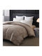 Liolios Home Πάπλωμα Υπέρδιπλο 220x240εκ. Cordelia Taupe