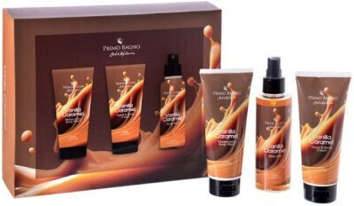 Primo Bagno Beauty Box Vanilla Caramel Σετ Περιποίησης 3τμχ