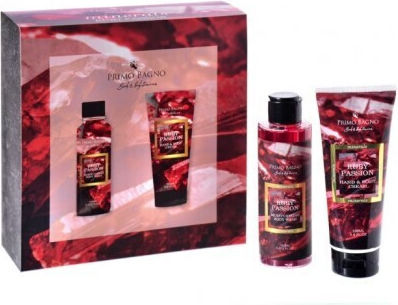 Primo Bagno Beauty Box Ruby Passion Skin Care Set for Moisturizing & Body Cleaning 2pcs