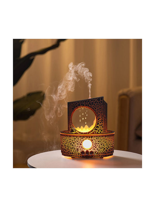 Aromatherapy Diffuser Humidifier 300ml Raindrops Kp-6063 Black