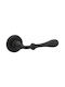 Roline Hebel WC mit Rosette Paar Checkmate Black