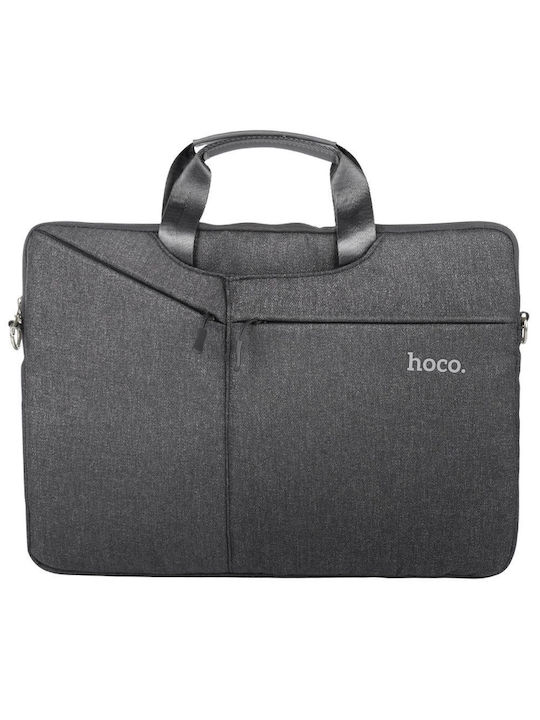 Hoco Αδιάβροχη Τσάντα για Laptop 15" σε Γκρι χρώμα 297689
