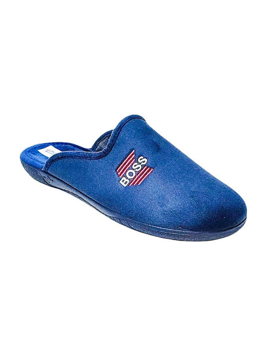 Dicas Men's Slipper Blue