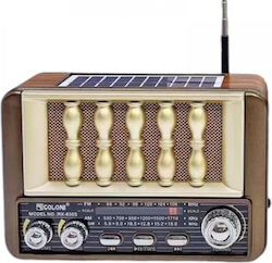 370083_br Retro Tragbares Radio Solar mit Bluet...