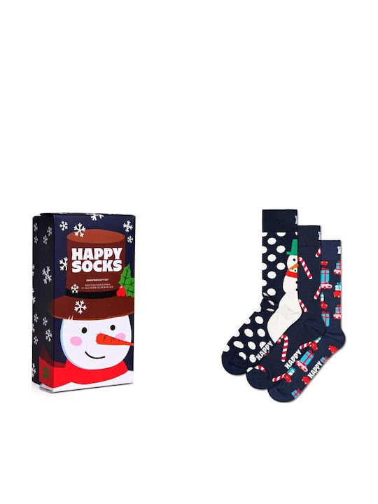 Happy Socks Holiday Κάλτσες Navy 3Pack