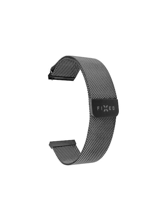 Fixed Strap Huawei Watch Gt 4 41mm W1/honor Watch S1/garmin Venu 2s/vivoactive 4s Fixed Mesh Strap Black 8591680148240