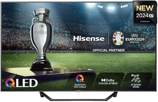 Hisense Smart Television 55" 4K UHD QLED A7N HDR (2024)