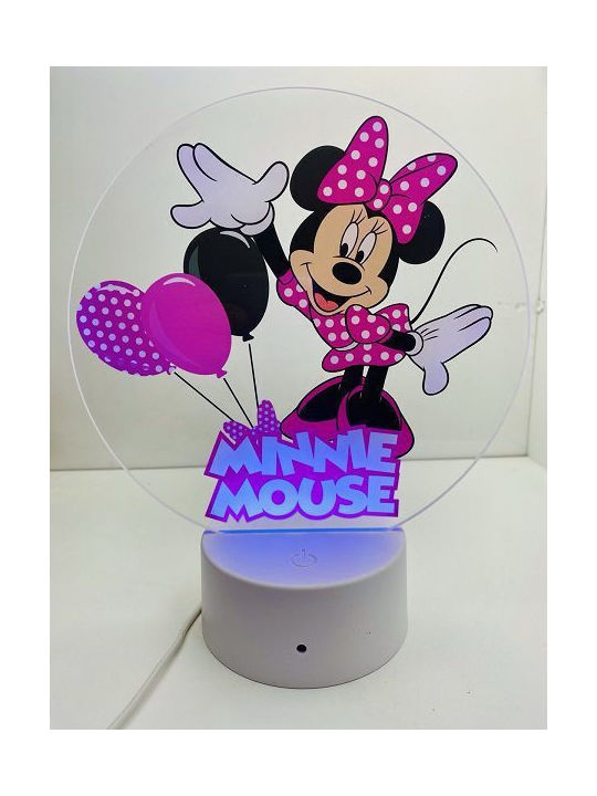 Plexiglass Decorative Lamp 3D Illusion LED