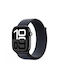 Textile Strap Smartwatch Thd Compatible Apple Watch 46 Mm Series 10 Ink Blue