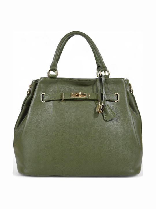 Passaggio Leather Кожена Дамска Чанта Тоут Ръчн...