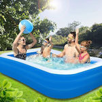 Pool PVC Inflatable 150x110x51cm Blue