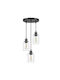 Pendant Light Black with Socket E27 15x10cm