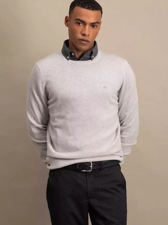 Fynch Hatton Langarm-Pullover White