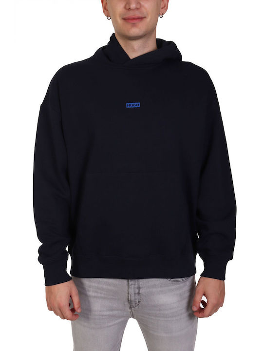 Hugo Boss Sweatshirt with Hood Blue