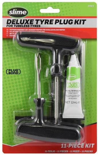 Slime Deluxe Reifenreparaturset für schlauchlose Reifen, 11-teilig 2040-5