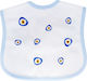 Baby Tone Σαλιάρα Υφασμάτινη με Αυτοκόλλητο Blue