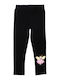 Kinder Leggings Lang Black
