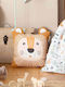 Douceur d'Intérieur Kids Decorative Pillow L-c Loumba Yellow 40x40cm