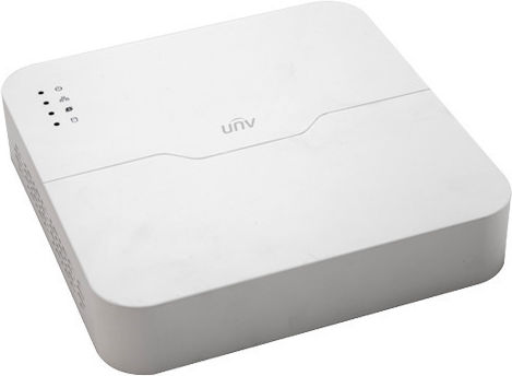 Лесна серия NVR 4 канала 8MP + 4 дълги PoE порта H.265 Ultra UNV NVR301-04LS3-P4