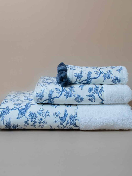 White Fabric Πετσέτα Χεριών June 30x50εκ. White...