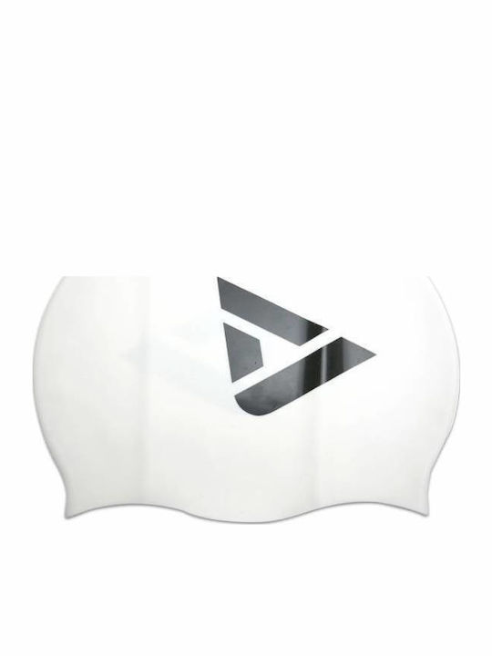 Bluewave Căciulă de înot Adulți din silicon Alb