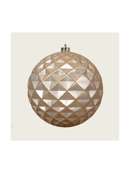 Hanging Ball Ornament Ornament Ecru 20cm