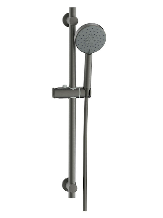 Idro Bric Duschsäule ohne Armatur Silber