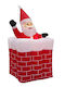 Inflatable Illuminated Santa Claus Electric Red 180x75x75cm Decorative
