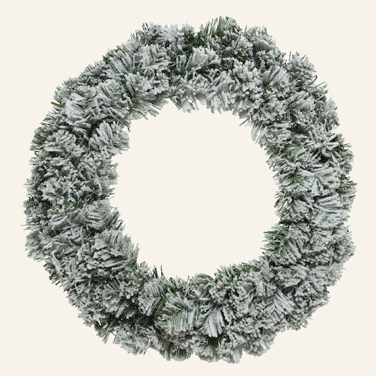 Beauty Home Weihnachtskranz mit Durchmesser 90cm Bezaubert Schneebedeckt