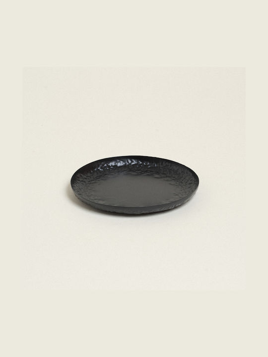 Beauty Home Metallic Round Decorative Tray 20x20cm