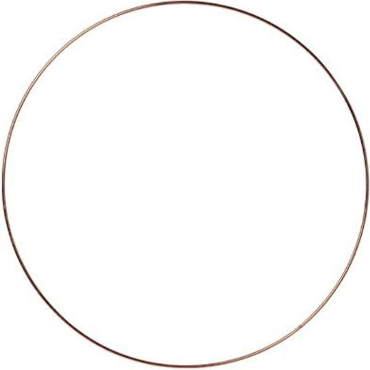 Μεταλλικος Κυκλος Ροζ Χρυσο 40 Cm Beauty Home Μεταλλικος Κυκλος Ροζ Χρυσο 40 Cm Beauty Home