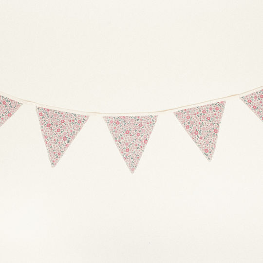 Beauty Home Partydekorationen Flaggen in Rosa Farbe 20cm