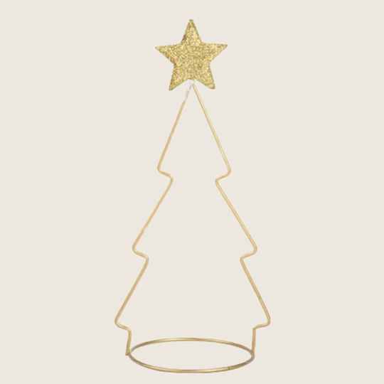 Weihnachtsdekoration Baum Klassisch 21.5cm Gold