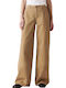 Damen Jeans Hosen in Carrot Passform Braun