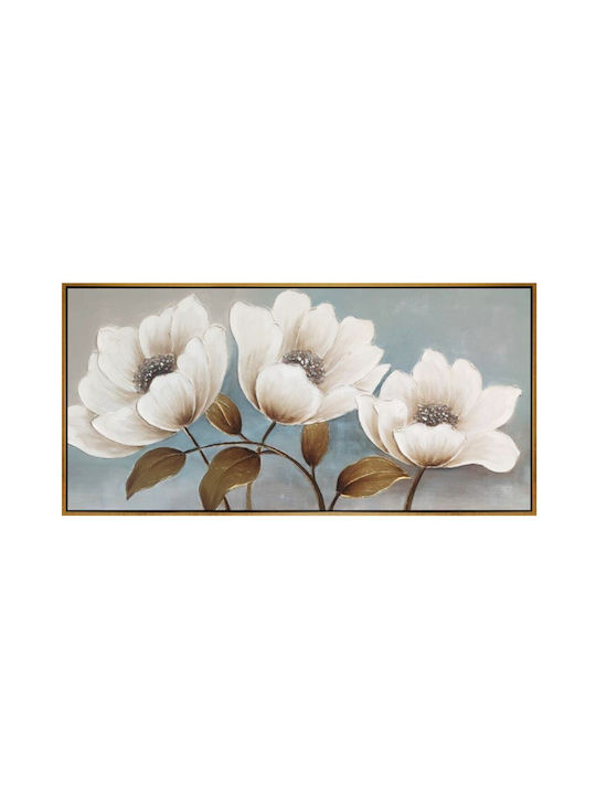 Πίνακας Καμβά 152x72x5cm Λουλούδια Forhome 907786 Home