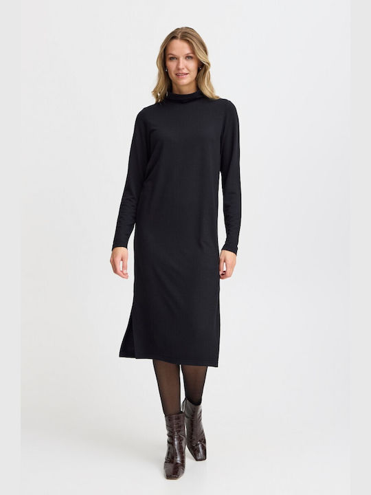 Fransa Dress Black