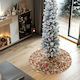 Happy Holiday Christmas Tree Apron Diameter 90cm