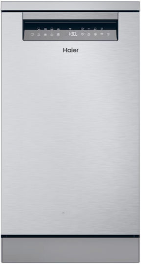 Haier Freestanding Dishwasher with Wi-Fi for 11 Place Settings W44xH84cm Inox