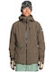 Quiksilver EQYTJ03449-CQP0 Masculin Jachetă pentru Schi & Snowboard Kaki