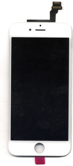 Οθόνη με Μηχανισμό Αφής για Apple iPhone 6 (Λευκό)
