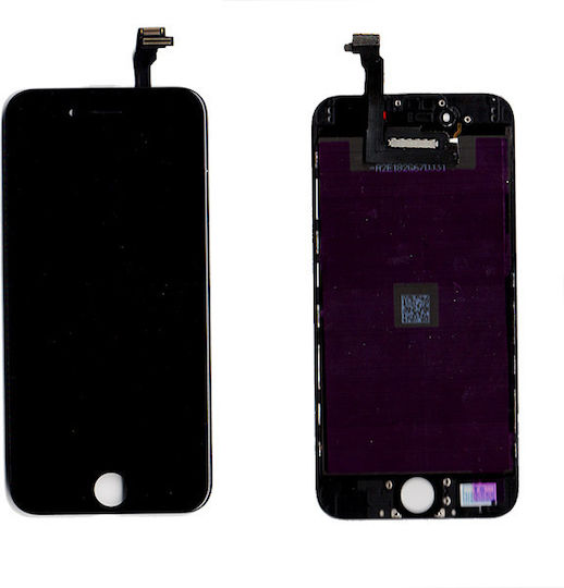 Екран със Сензорен Механизъм за Apple iPhone 6 (Черен)