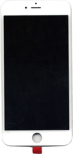 Οθόνη με Μηχανισμό Αφής για Apple iPhone 6s+ (Λευκό)