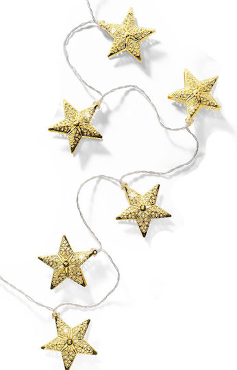 Lights LED 1.35m. Warm White Battery in String 1pcs