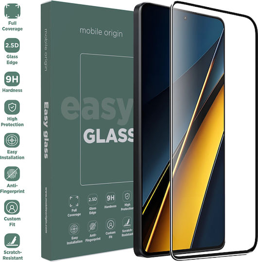 Mobile Origin Tempered Glass (Poco X6 Pro)